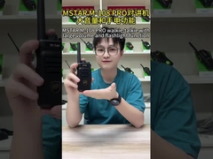 MSTAR M-108 PRO walkie-talkie met groot volume en zaklampfunctie