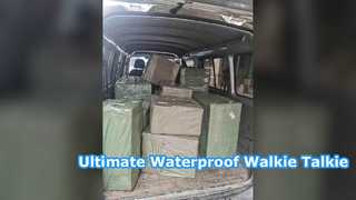 Originele VZ10 waterdichte walkietalkie voor buitenavontuur