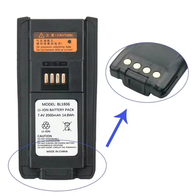 kopen Batterij BL1806 BL2505 2000mAh Batterij PT580 PT580H PT580H Plus Oplaadbare vervangende walkie talkie online vervaardiging