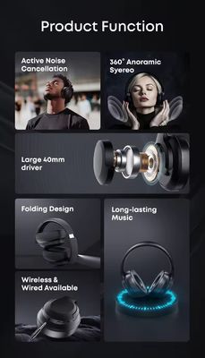 kopen Overhead koptelefoon Accessoires voor tweerichtings radio volumecontrole In-ear koptelefoon Ruisverwijderend draadloos koptelefoon voor klantvereisten online vervaardiging