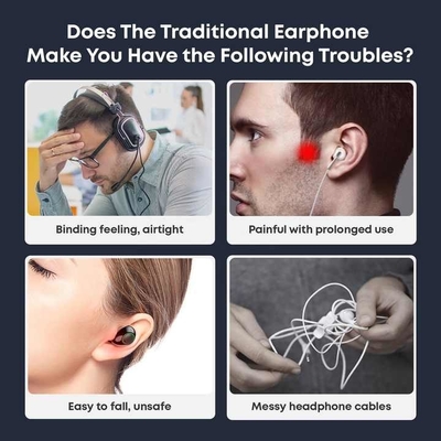 kopen Open Ear Headset Accessoires voor Two Way Radio Geschatte batterijduur van 10-15 uur Populaire stijl Accessoires voor Two Way Radio met Blurtrum Chipset online vervaardiging