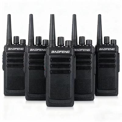kopen Professionele UHF Walkie Talkie Two Way Radio 5W Dual Band Handheld met 2 Pcs Zwart Engels QT/DQT online vervaardiging
