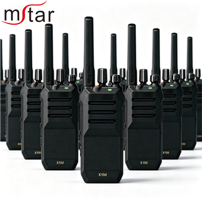 kopen X10D Handheld Commercial Wireless Digital-Analog Compatible DMR Walkie Talkie met 5W uitgangsvermogen en IPX5 waterbestendigheid voor communicatie over lange afstand online vervaardiging