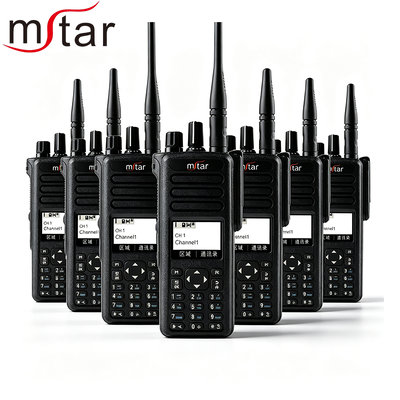 kopen DGP5550 IP67 Waterdicht Bluetooth4.0 Lang bereik 10km Professionele Digitale Walkie Talkie Two Way Radio online vervaardiging