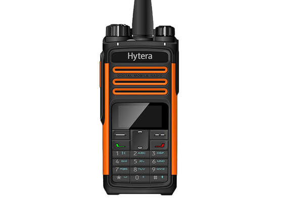 GPS positionering 5w High Power Dmr Digital Walkie Talkie Handmatige frequentiemodulatie