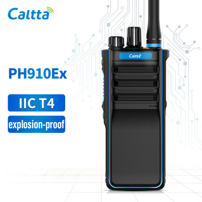 Digitale tweerichtingsradio PH910EX Zwart Handheld Explosiebestendige IP68 Waterdicht en stofdicht Professionele Walkie Talkies