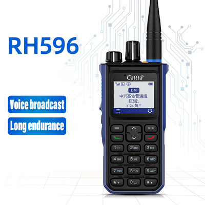 Digitale tweerichtingsradio RH596 Waterdicht en stofdicht spoorwegdigitaal opnemen van duidelijke spraak Walkie Talkies