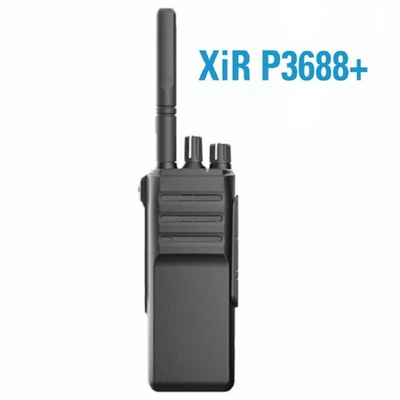 Digitale tweerichtingsradio XIR P3688+ Handheld digitale analoge GPS functie DMR Nood alarm