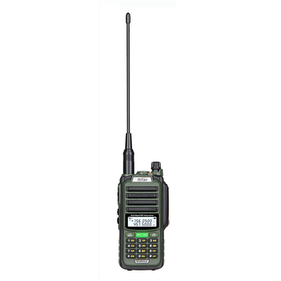 MSTAR CHIERDA Walkie Talkie UV Dubbelsegment IP68 Waterdicht Tweeweg Radio Walkie Talkie M-UV5 PLUS