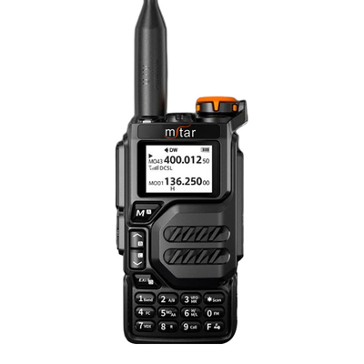 M-UV6 AM/FM Two Way Radio Walkie Talkie Multi Segment Intercom 200 kanalen Lang gesprek afstand