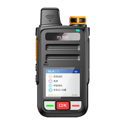 Weervoorspelling Draadloze langeafstandswalkie-talkies MSTAR 2 Way T808 5G Communicatie GPS-positionering