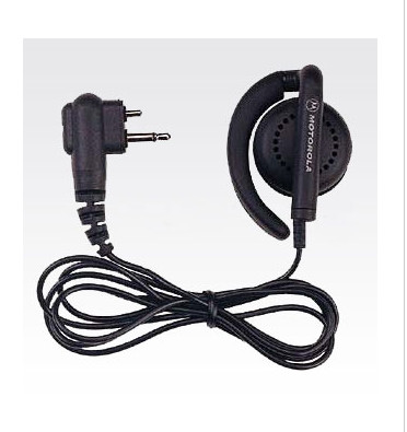 Hoortelefoon en microfoon BDN6720 Flexible Over-Ear Receiver Zwarte bekabelde koptelefoon