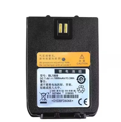 Batterij BL1809 Hytera 7.4V 1400mAh Li-ion oplaadbare vervangende batterij voor tweewegradio X1p X1e Z1p