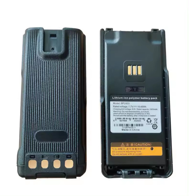 BP2403 Hytera Oplaadbare Li-polymer Walkie Talkie Batterij 7.7V 2400 mAh Originele batterij voor HP705 HP785