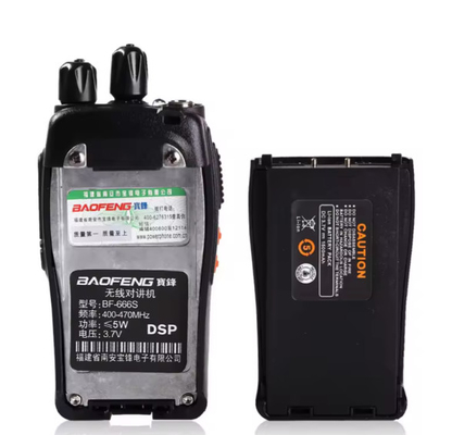 BF-666S Dual Band Handheld Ham Radio 5 Watt UHF Transceiver Radio Walkie Talkie