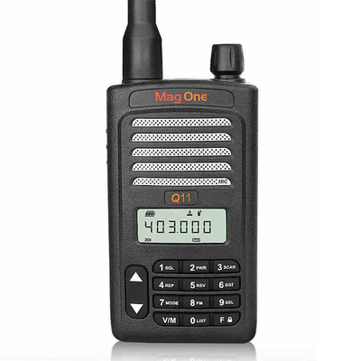 Q11 Handheld Walkie Talkie Met CTCSS-oproepversleuteling FM-radio geluidsreductie Lang bereik