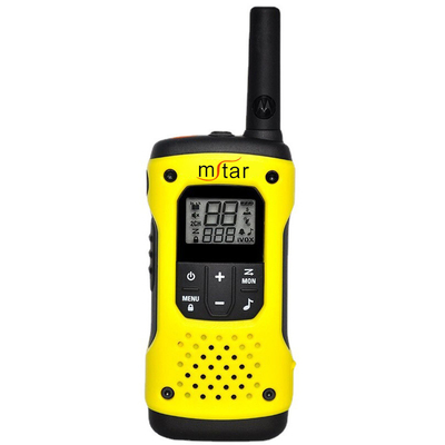 Motorola T92 Two Way Radio Long Talk Range Dual Band 233g Lichtgewicht en duurzaam
