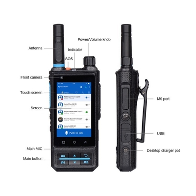 Inrico S200 Big Display 4G LTE Front Camera 2MP Wi-Fi One-Click SOS GPS Video/Voice