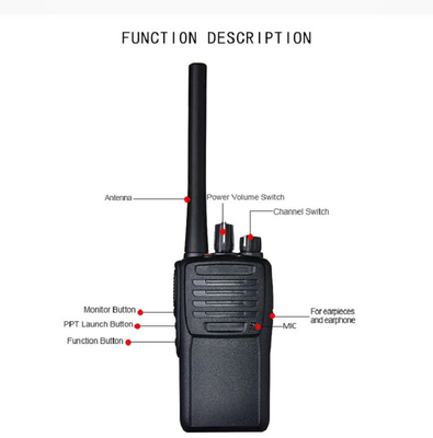 Digitale Motorola VZ-D281 TWO WAY RADIO Walkie Talkie Long Range Voor Outdoor Adventures