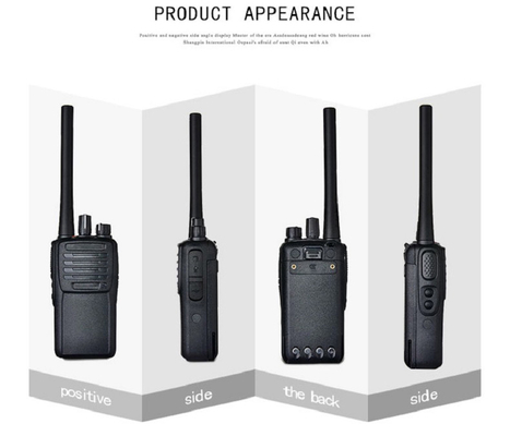 Motorola VZ-D281 Two Way Radio 5-10km Talk Range Met VHF UHF Frequency Type En 32 opslagkanalen