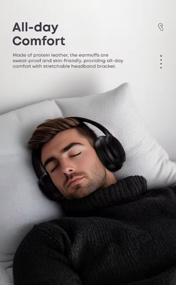Overhead koptelefoon Accessoires voor tweeweg Radio Stylish Koptelefoon Over Ear Wireless Koptelefoon Actieve geluidsonderdrukking
