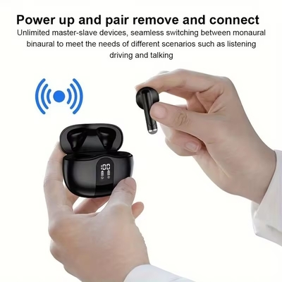 TWS-oordopjes Accessoires voor tweerichtings radio-digitaal beeldscherm Draadloze oordopjes Geluidsverwijdering met batterijindicator