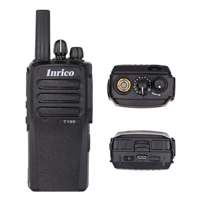Inrico T199 POC Long Distance Two Way Radio Extended Range Dual Transmission Communicator Network 2G/3G/4G/WiFi Niet gespecificeerd Prestaties en efficiëntie