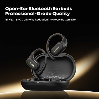 Bone Conduction Koptelefoon Mini TWS True Wireless Koptelefoon vergelijkbaar met Pro Air Earhook Sport Koptelefoon