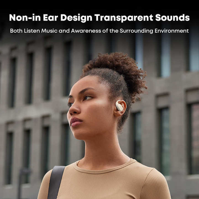 Mini-TWS-accessoires voor tweerichtingsradio Bluetooth v5.4 Bone Conduction-koptelefoons voor een verbeterde audio-ervaring