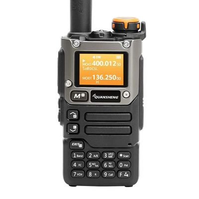 QUANSHENG UV-K6 Digitale Walkie Talkie 10 km Bereik IPX5 Waterdicht