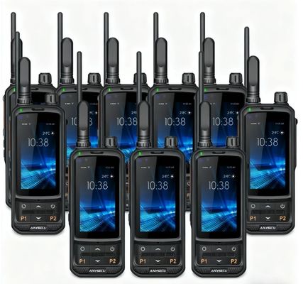 Draagbare 4G IPX-3 Waterdichte Twee-weg Radio met 3500mAh Batterij en Android Wifi Zello POC Push-to-Talk