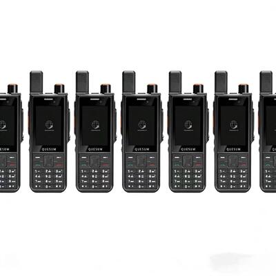 QuanSheng MP90 4G LTE Network POC Two Way Radio with Android Zello PTT and IP68 Waterproof Long Range Transmitter