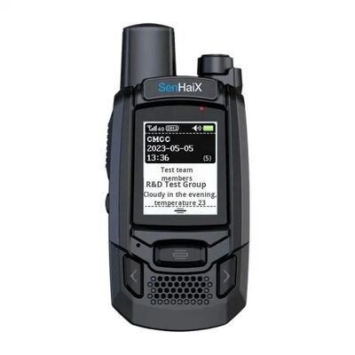 SPTT-D1 4G POC Walkie Talkie met 5000 km Bereik voor Buiten Vloot en Zelfrijdende Hotel Communicatie