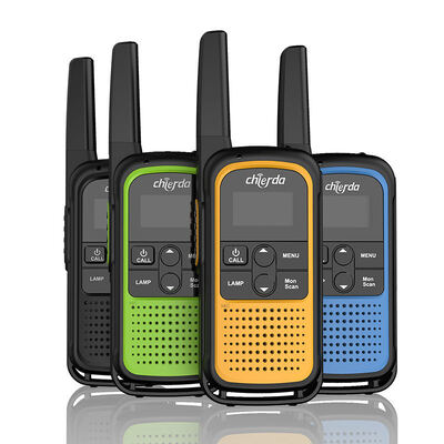 Chierda JV01 Analoog Walkie Talkie IPX6 Waterdicht UHF 5W Uitgangsvermogen Ijsvrij PMR 446 Tweewegradio