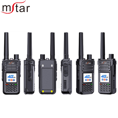 9118 4G Public Network Dual-mode Global GPS Positioning Walkie Talkie with 4000mAh Battery IP67 Rated 2W Output Power