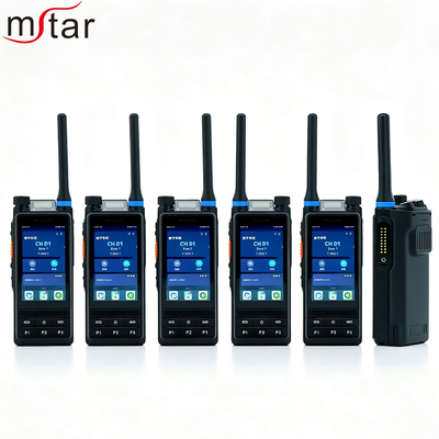 DMR Dual Mode Mobile Walkie Talkie IP67 Waterproof Rugged Radio with >50km Talk Range