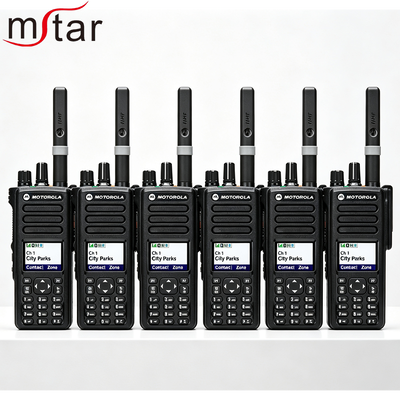 Motorola DP4800 Handheld Radio met 3-5 km spreegbereik 2000-2500mAh batterij en FCC-certificering